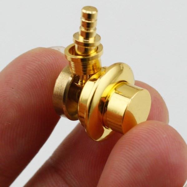 gold button lock