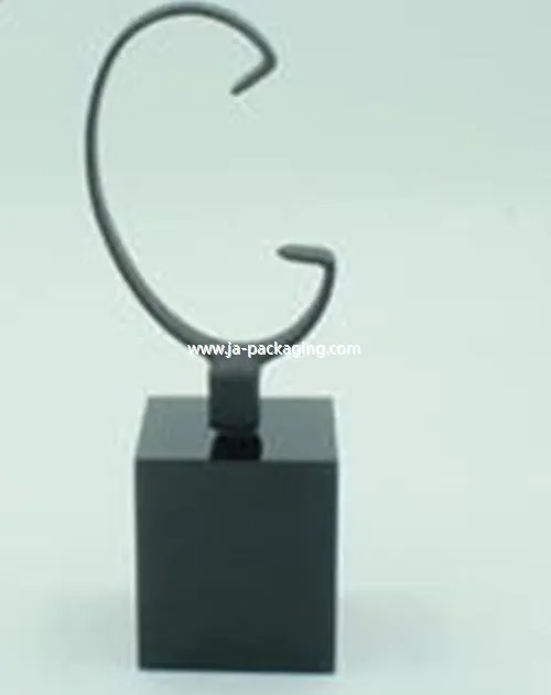 Zwarte rubberen horloge C-ring